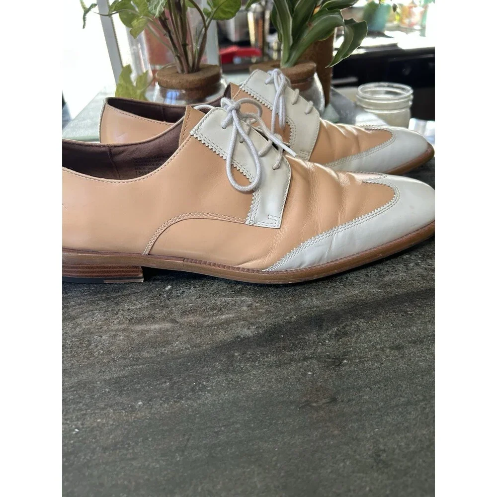 GIORGIO BRUTINI   Leather Shoe Sz 12 Vintage, Two Tone